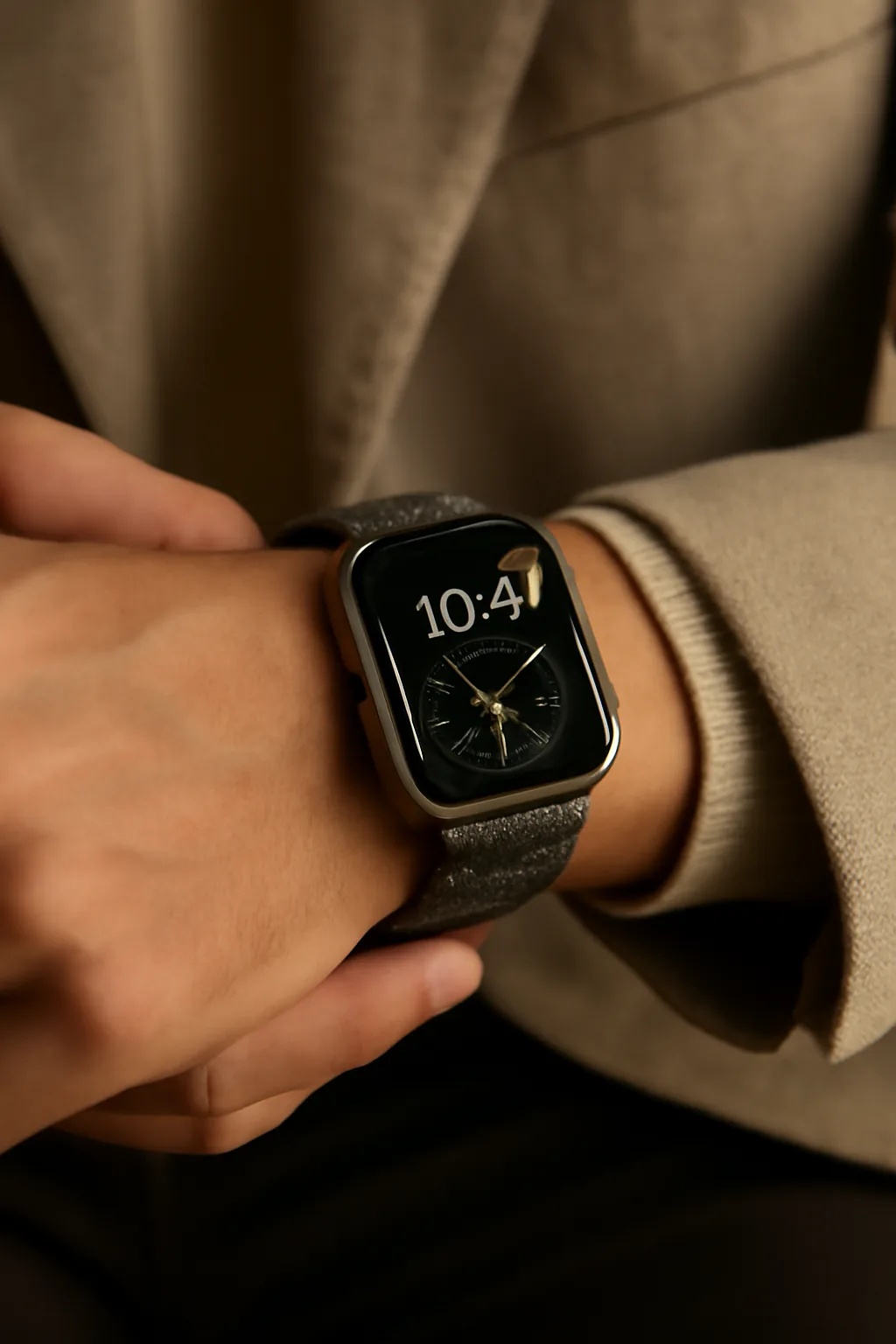 close-up photo of a customer's wrist wearing a